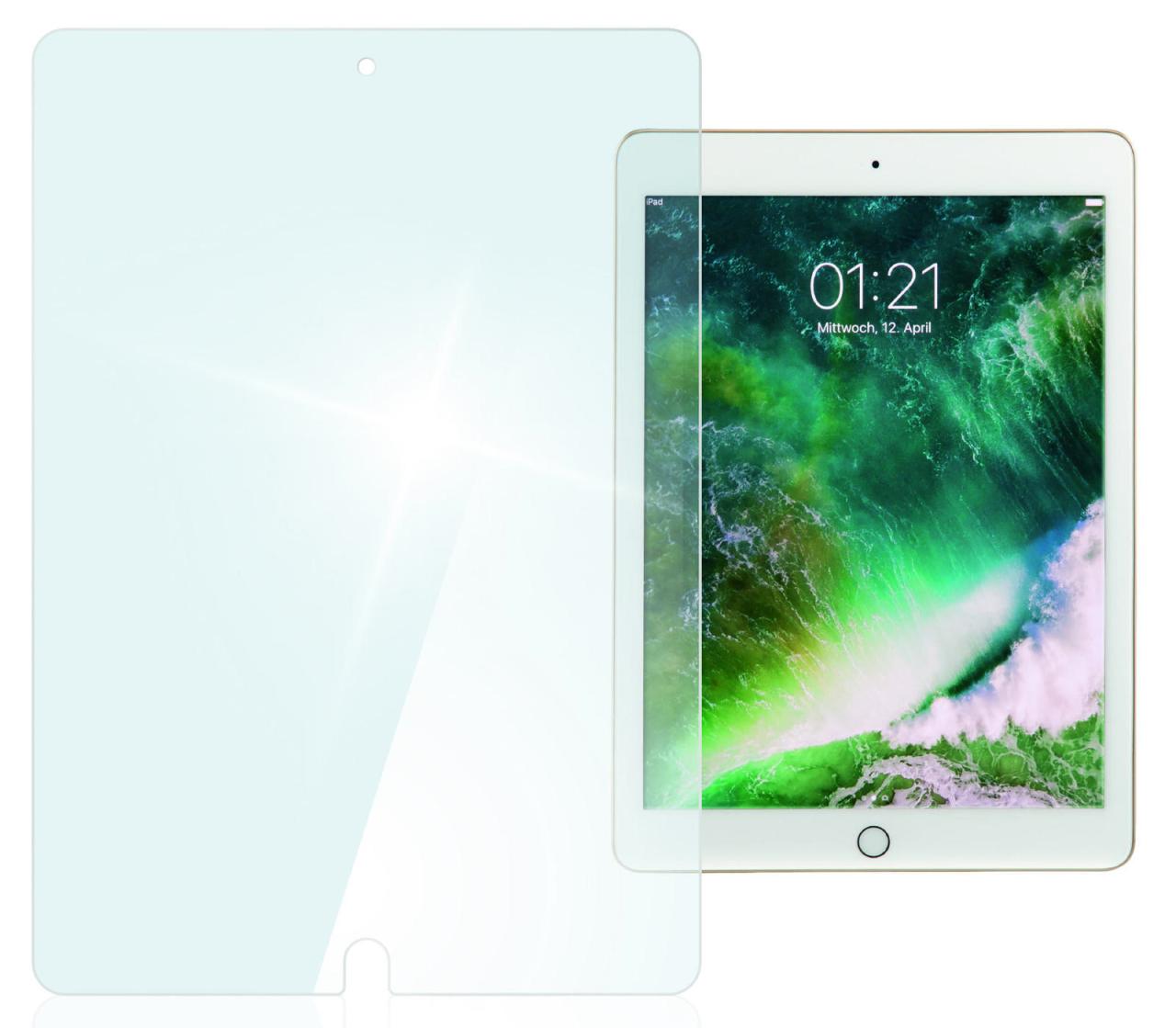 hama Premium Display-Schutzglas für Apple iPad 7. Gen (2019), iPad 8. Gen (2020) von Hama