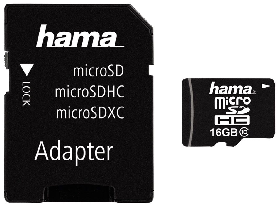 hama Speicherkarte Micro SecureDigital High Capacity, 32 GB von Hama