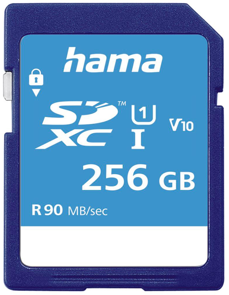 hama Speicherkarte SecureDigital HC, Klasse 10, 256 GB hama Speicherkarte SecureDigital HC, Klasse 10, 256 GB von Hama