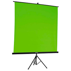 hama Stativleinwand Green Screen 1:1, 180 x 180 cm Projektionsfläche von Hama