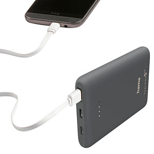 hama Supreme 5HD Powerbank 5.000 mAh schwarz von Hama