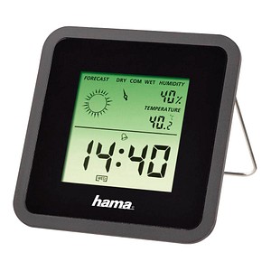 hama TH50 Thermometer schwarz von Hama