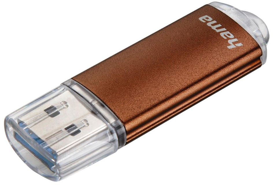 hama USB 3.0 Speicherstick , Laeta, , 64 GB, braun hama USB 3.0 Speicherstick , Laeta, , 64 GB, braun von Hama