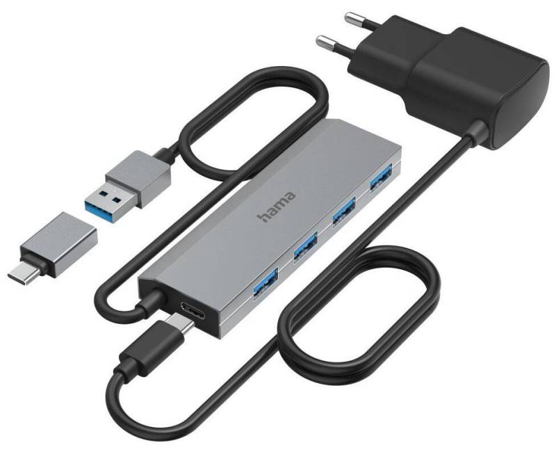 hama USB-Hub 4 Ports von Hama