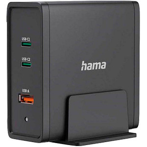 hama USB-Ladestation schwarz, Kabellänge: 1,2 m, 140 Watt hama USB-Ladestation schwarz, Kabellänge: 1,2 m, 140 Watt von Hama