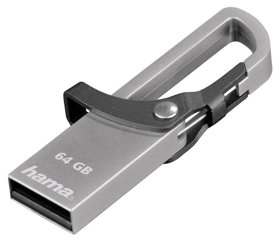 hama USB-Stick Hook-Style 64GB USB-Stick von Hama