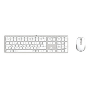 hama WK-550 Tastatur-Maus-Set kabellos weiß hama WK-550 Tastatur-Maus-Set kabellos weiß von Hama