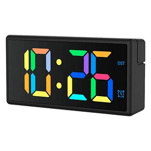 hama digitaler Wecker Ibiza schwarz Kunststoff 15,0 x 7,5 cm hama digitaler Wecker Ibiza schwarz Kunststoff 15,0 x 7,5 cm von Hama