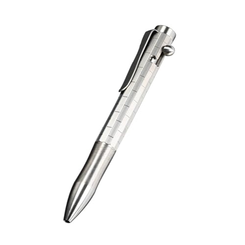 Hamans Titan Bolt Action Kugelschreiber mit Taschenclip, nachfüllbar, kompakte Größe Hamans Titan Bolt Action Kugelschreiber mit Taschenclip, nachfüllbar, kompakte Größe von Hamans