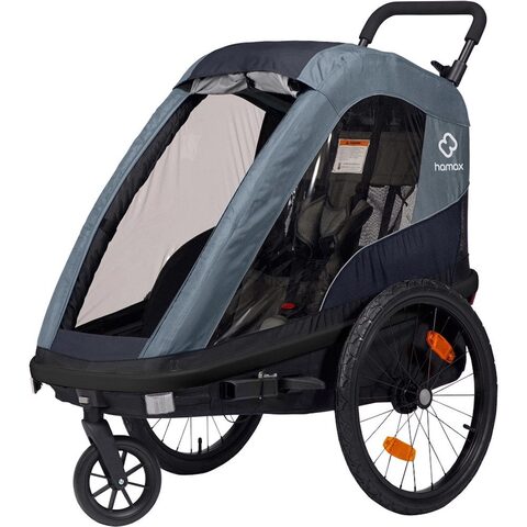Hamax Kinderfahrradanhänger Avenida One Blue Hamax Kinderfahrradanhänger Avenida One Blue von Hamax