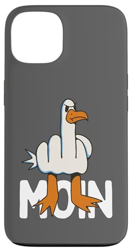 Hülle für iPhone 13 Hamburger Möwe Moin Mittelfinger Lustiges Hamburg von Hamburg Outfit Digga