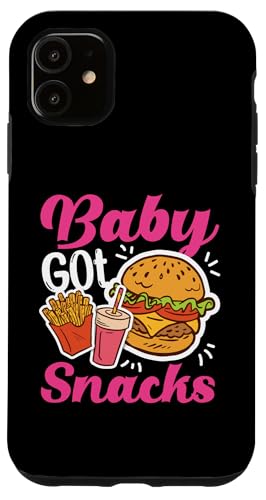 Baby Got Snacks Cheeseburger mit Pommes und Soda Hülle für iPhone 11 Baby Got Snacks Cheeseburger mit Pommes und Soda Hülle für iPhone 11 von Hamburger And Cheeseburger Fast Food Designs