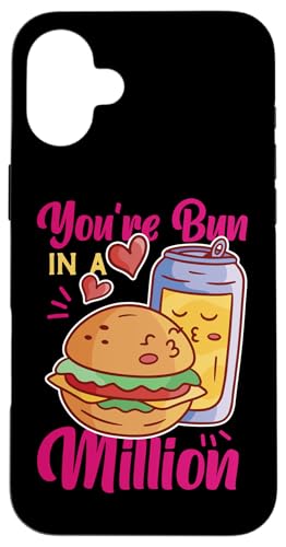 Du bist Bun In A Million Burger And Soda Hülle für iPhone 16 Plus Du bist Bun In A Million Burger And Soda Hülle für iPhone 16 Plus von Hamburger And Cheeseburger Fast Food Designs