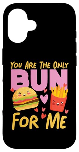 Du bist das einzige Brötchen für mich Cheeseburger und Pommes Hülle für iPhone 16 Du bist das einzige Brötchen für mich Cheeseburger und Pommes Hülle für iPhone 16 von Hamburger And Cheeseburger Fast Food Designs