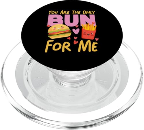 Du bist das einzige Brötchen für mich Cheeseburger und Pommes PopSockets PopGrip für MagSafe Du bist das einzige Brötchen für mich Cheeseburger und Pommes PopSockets PopGrip für MagSafe von Hamburger And Cheeseburger Fast Food Designs