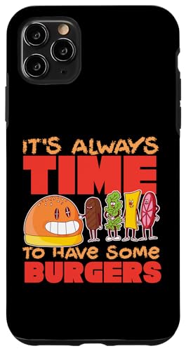 Es ist immer Zeit, ein paar Burger zu essen Hülle für iPhone 11 Pro Max Es ist immer Zeit, ein paar Burger zu essen Hülle für iPhone 11 Pro Max von Hamburger And Cheeseburger Fast Food Designs