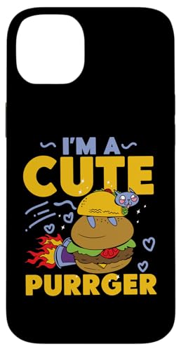 Ich bin ein süßer Purrger Taco Cat On Burger Hülle für iPhone 14 Plus Ich bin ein süßer Purrger Taco Cat On Burger Hülle für iPhone 14 Plus von Hamburger And Cheeseburger Fast Food Designs