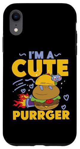 Ich bin ein süßer Purrger Taco Cat On Burger Hülle für iPhone XR Ich bin ein süßer Purrger Taco Cat On Burger Hülle für iPhone XR von Hamburger And Cheeseburger Fast Food Designs