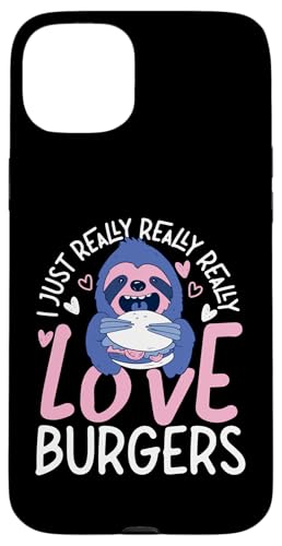 Ich liebe Burgers Sloth einfach wirklich sehr Hülle für iPhone 15 Plus Ich liebe Burgers Sloth einfach wirklich sehr Hülle für iPhone 15 Plus von Hamburger And Cheeseburger Fast Food Designs