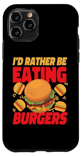 Ich würde lieber Burger essen Cheeseburger Hülle für iPhone 11 Pro Ich würde lieber Burger essen Cheeseburger Hülle für iPhone 11 Pro von Hamburger And Cheeseburger Fast Food Designs