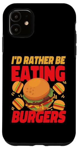 Ich würde lieber Burger essen Cheeseburger Hülle für iPhone 11 Ich würde lieber Burger essen Cheeseburger Hülle für iPhone 11 von Hamburger And Cheeseburger Fast Food Designs