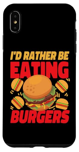 Ich würde lieber Burger essen Cheeseburger Hülle für iPhone XS Max Ich würde lieber Burger essen Cheeseburger Hülle für iPhone XS Max von Hamburger And Cheeseburger Fast Food Designs