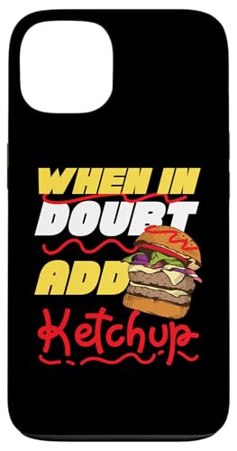 Im Zweifelsfall Ketchup Cheeseburger hinzufügen Hülle für iPhone 13 Im Zweifelsfall Ketchup Cheeseburger hinzufügen Hülle für iPhone 13 von Hamburger And Cheeseburger Fast Food Designs