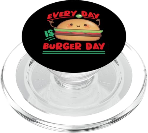 Jeder Tag ist Burger Day Hamburger PopSockets PopGrip für MagSafe Jeder Tag ist Burger Day Hamburger PopSockets PopGrip für MagSafe von Hamburger And Cheeseburger Fast Food Designs