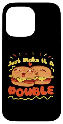 Mach es einfach zu Double Kissing Burgers Hülle für iPhone 14 Pro Max Mach es einfach zu Double Kissing Burgers Hülle für iPhone 14 Pro Max von Hamburger And Cheeseburger Fast Food Designs