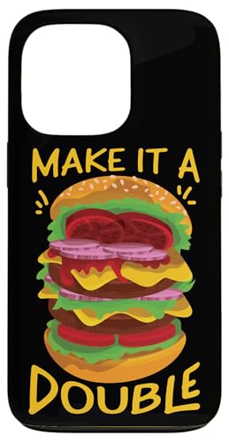 Machen Sie es zu einem doppelten Cheeseburger Hülle für iPhone 13 Pro Machen Sie es zu einem doppelten Cheeseburger Hülle für iPhone 13 Pro von Hamburger And Cheeseburger Fast Food Designs