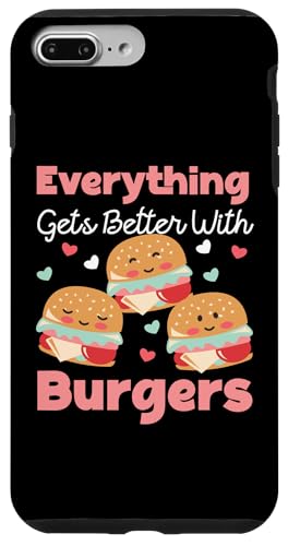 Mit Burgern wird alles besser Hülle für iPhone 7 Plus/8 Plus Mit Burgern wird alles besser Hülle für iPhone 7 Plus/8 Plus von Hamburger And Cheeseburger Fast Food Designs