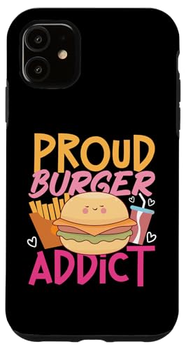 Stolzer Burger Addict Cheeseburger mit Pommes Frites Hülle für iPhone 11 Stolzer Burger Addict Cheeseburger mit Pommes Frites Hülle für iPhone 11 von Hamburger And Cheeseburger Fast Food Designs