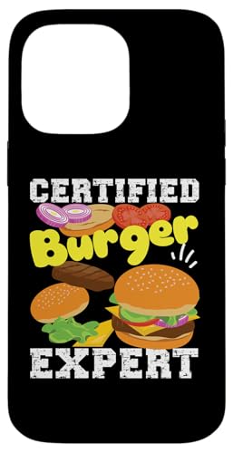 Zertifizierter Burger-Experte Cheeseburger Hülle für iPhone 14 Pro Max Zertifizierter Burger-Experte Cheeseburger Hülle für iPhone 14 Pro Max von Hamburger And Cheeseburger Fast Food Designs