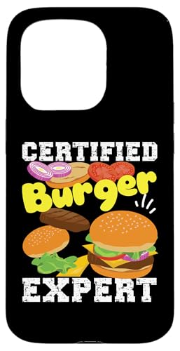 Zertifizierter Burger-Experte Cheeseburger Hülle für iPhone 15 Pro Zertifizierter Burger-Experte Cheeseburger Hülle für iPhone 15 Pro von Hamburger And Cheeseburger Fast Food Designs