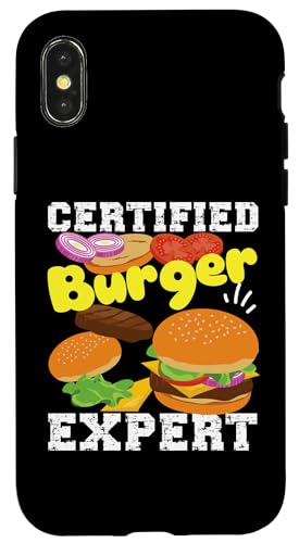 Zertifizierter Burger-Experte Cheeseburger Hülle für iPhone X/XS Zertifizierter Burger-Experte Cheeseburger Hülle für iPhone X/XS von Hamburger And Cheeseburger Fast Food Designs