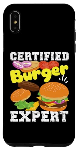 Zertifizierter Burger-Experte Cheeseburger Hülle für iPhone XS Max Zertifizierter Burger-Experte Cheeseburger Hülle für iPhone XS Max von Hamburger And Cheeseburger Fast Food Designs