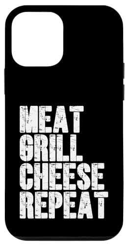 Fleisch, Grill, Käse, Repeat Funny BBQ Hamburger Day Hülle für iPhone 12 mini Fleisch, Grill, Käse, Repeat Funny BBQ Hamburger Day Hülle für iPhone 12 mini von Hamburger Apparel & Accessories