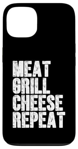 Fleisch, Grill, Käse, Repeat Funny BBQ Hamburger Day Hülle für iPhone 13 Fleisch, Grill, Käse, Repeat Funny BBQ Hamburger Day Hülle für iPhone 13 von Hamburger Apparel & Accessories