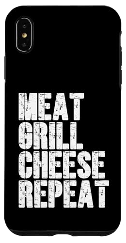 Fleisch, Grill, Käse, Repeat Funny BBQ Hamburger Day Hülle für iPhone XS Max Fleisch, Grill, Käse, Repeat Funny BBQ Hamburger Day Hülle für iPhone XS Max von Hamburger Apparel & Accessories