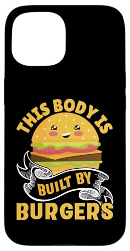 Dieser Körper wird von Burgern gebaut Hülle für iPhone 15 Dieser Körper wird von Burgern gebaut Hülle für iPhone 15 von Hamburger Fast Food And Barbecue Designs