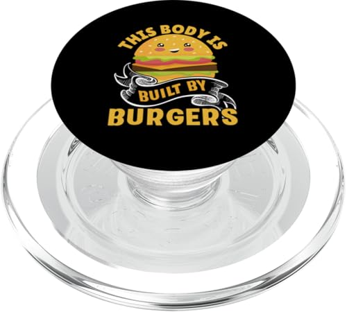 Dieser Körper wird von Burgern gebaut PopSockets PopGrip für MagSafe Dieser Körper wird von Burgern gebaut PopSockets PopGrip für MagSafe von Hamburger Fast Food And Barbecue Designs