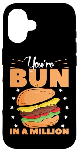 Du bist Bun In A Million Hülle für iPhone 16 Du bist Bun In A Million Hülle für iPhone 16 von Hamburger Fast Food And Barbecue Designs