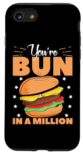 Du bist Bun In A Million Hülle für iPhone SE (2020) / 7 / 8 von Hamburger Fast Food And Barbecue Designs