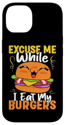 Entschuldigen Sie mich, während ich meine Burger esse Hülle für iPhone 14 Entschuldigen Sie mich, während ich meine Burger esse Hülle für iPhone 14 von Hamburger Fast Food And Barbecue Designs