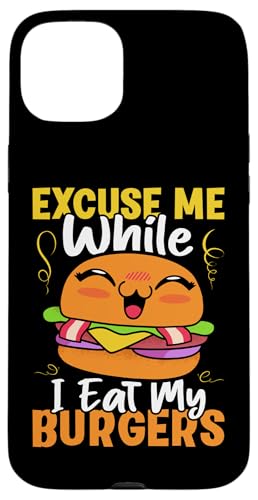 Entschuldigen Sie mich, während ich meine Burger esse Hülle für iPhone 15 Plus Entschuldigen Sie mich, während ich meine Burger esse Hülle für iPhone 15 Plus von Hamburger Fast Food And Barbecue Designs