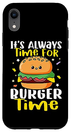 Es ist immer Zeit für Burger Time Hülle für iPhone XR Es ist immer Zeit für Burger Time Hülle für iPhone XR von Hamburger Fast Food And Barbecue Designs