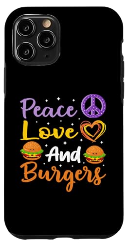 Frieden, Liebe und Burger Hülle für iPhone 11 Pro Frieden, Liebe und Burger Hülle für iPhone 11 Pro von Hamburger Fast Food And Barbecue Designs