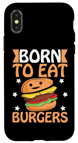 Geboren, um Burger zu essen Hülle für iPhone X/XS Geboren, um Burger zu essen Hülle für iPhone X/XS von Hamburger Fast Food And Barbecue Designs