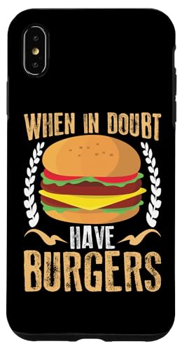 Im Zweifelsfall Burger essen Hülle für iPhone XS Max Im Zweifelsfall Burger essen Hülle für iPhone XS Max von Hamburger Fast Food And Barbecue Designs