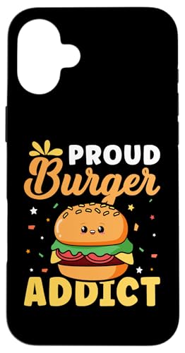 Proud Burger Addict Cheeseburger Hülle für iPhone 16 Plus Proud Burger Addict Cheeseburger Hülle für iPhone 16 Plus von Hamburger Fast Food And Barbecue Designs